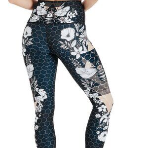 Yoga Democracy High Rise Leggings 32” InseamYoga DemoPrint NWT